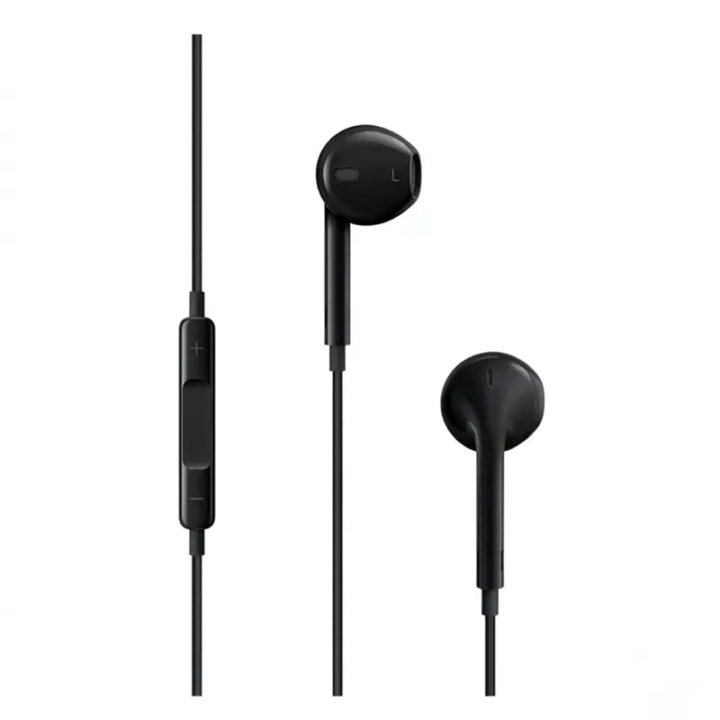 Type C Black Wired Stereo Earbuds for Iphone 17/17 Pro/16/15, Samsung S25/S24/S23, Pixel 10/9, Oneplus & USB-C Phones