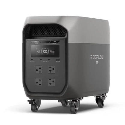 [LIVE] DELTA 3 Max Portable, 2048Wh Lifepo4 Battery, Solar Generator, 3400W X-Boost Output, Ultra-Fast 0-80% Charging in 1.13 Hr, Home Backup & RV Camping